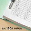 「プラス タイトル印刷済みフラットファイル決算報告A4S ブルー 79305 1袋（10冊入）」の商品サムネイル画像6枚目