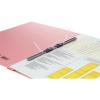 「ライオン事務器 フラットファイルA4S A-510Kライトブルー 10冊」の商品サムネイル画像5枚目