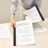「プラス　レポートファイル　ＮＯ．30　Ａ4Ｓ　ホワイト　　NO.30 WH　1冊　　」の商品サムネイル画像3枚目
