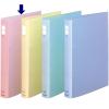 「コクヨ ポップリングファイル B5-S 2穴 フ-P421P 1セット（5冊）」の商品サムネイル画像3枚目