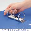 「キングジム　レバーリングファイル　A4タテ　背幅33mm　黒　6672クロ　1箱（10冊入）」の商品サムネイル画像4枚目