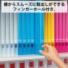 「コクヨ リングファイル スリムスタイル（ワンタッチ開閉リング） A4タテ 丸型2穴 背幅33mm 220枚とじ ピンク フ-URFC430NP 1冊」の商品サムネイル画像7枚目