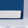 「コクヨ　リングファイル　＜NEOS＞　A4タテ　背幅33mm　ネイビー　1冊　フ-430DB」の商品サムネイル画像7枚目