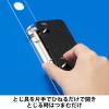 「Matakul 丸型ツイストリングファイル 背幅27mm ブルー 表紙部分に使用済みクリアホルダーからつくった再生材30％配合 1冊 オリジナル」の商品サムネイル画像3枚目