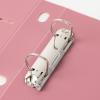 「セキセイ ロックリングファイル A5S 2穴 ピンク 適正収納枚数280枚 F-332-21 1冊」の商品サムネイル画像3枚目