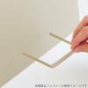 「リヒトラブ Roomy 個別フォルダー A4 1山 ベージュ F292-16 1セット（9枚：3枚組×3）」の商品サムネイル画像5枚目