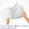 「コクヨ クリヤーホルダーBノビータA4透明12P フーN5710T-12 1箱(10冊入)」の商品サムネイル画像2枚目