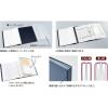 「リヒトラブ ALTNA クリヤーブック A4 40ポケット ネイビー N7752-11 1セット(2冊)」の商品サムネイル画像2枚目