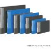 「コクヨ　クリヤーブック（ウェーブカット・固定式）　B6ヨコ20ポケット　ダークグレー　ラ-T568DM　1箱（10冊入）」の商品サムネイル画像6枚目