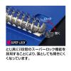 「コクヨ クリヤーブック＜Glassele＞（替紙式・背ポケットタイプ・リングファイル） A4タテ 30穴 ブラック ラーGLB720D 1個」の商品サムネイル画像6枚目