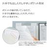 「コクヨ 書類がすっきり分けられるクリップホルダー グリーン ヨハ-MC50G 1箱(10冊)」の商品サムネイル画像3枚目