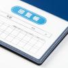 「セキセイ A4クリップファイル縦 回覧板 ネイビーブルー FB-2088-15 1冊」の商品サムネイル画像5枚目