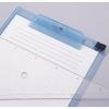 「リヒトラブ AQUA DROPs クリップボード A4E型 青 A5010-8 3枚」の商品サムネイル画像3枚目