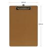 「得力東京 MDFクリップボードA4タテ コーティングあり MDF-A4SC 1セット（100枚:50枚入×2）」の商品サムネイル画像2枚目