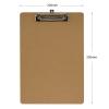 「得力東京 MDFクリップボードA4タテ コーティングなし MDF-A4S 1箱（10枚入）」の商品サムネイル画像2枚目