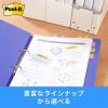 「スリーエム(3M) ポストイット フィルムふせん 付箋 インデックス カラフル 透明 40mm×18mm 3色 1パック 682S-1」の商品サムネイル画像8枚目