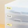 「ヤマト メモックロールテープ詰替用再生紙白 R-25H-5 1セット(6巻:2巻入×3パック)」の商品サムネイル画像4枚目