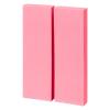 「コクヨ タックメモ 蛍光色 付箋 75×25mm ピンク メ-1303N-P 1セット（10冊：2冊入×5パック）」の商品サムネイル画像2枚目