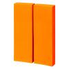 「コクヨ タックメモ 蛍光色 付箋 74×25mm 橙 100枚 メ-1303-YR 1セット(10冊:2冊入×5パック)」の商品サムネイル画像2枚目