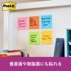 「スリーエム(3M) ポストイット ふせん 付箋 強粘着 ノート 75mm×75mm ネオンカラー5色 1箱（10冊入） 6541SS-NE」の商品サムネイル画像6枚目