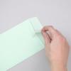 「ムトウユニパック 長3 シークレット99 グリーン サイド 枠なし ワンタッチ 100P 510296100 1セット（500枚）」の商品サムネイル画像5枚目
