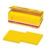 「スリーエム(3M) ポストイット ふせん 付箋 強粘着 ノート 75mm×75mm ビビットイエロー 1箱（10冊入） 6541SS-YN」の商品サムネイル画像2枚目