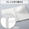 「コクヨ（KOKUYO） ソフトリングノート 方眼罫 セミB5（6号） 70枚 黒 ス-SV407S5-D 1冊 64266237」の商品サムネイル画像6枚目