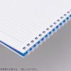 「LIHIT LAB. AQUA DROPs ツイストノート 黄 セミB5・29穴 N1608-5 1冊」の商品サムネイル画像6枚目