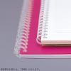 「LIHIT LAB. AQUA DROPs ツイストノート 黄緑 セミB5・29穴 N1608-6 1冊」の商品サムネイル画像5枚目