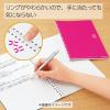 「コクヨ ソフトリングノート（ドット入り罫線）6号（セミB5） ス-SV301BT-LG ライトグリーン 1セット（5冊）」の商品サムネイル画像2枚目