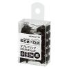 「コクヨ ダブルクリップ＜Scel-bo＞（小） 黒 クリ-J35D 1パック（10個入）」の商品サムネイル画像6枚目
