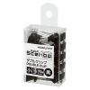 「コクヨ ダブルクリップ＜Scel-bo＞(小) 黒 クリ-J35D 1パック(10個入)」の商品サムネイル画像6枚目