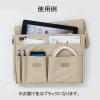 「リヒトラブ キャリングポーチ B5サイズ ブラック A7576-24 1個」の商品サムネイル画像2枚目