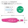 「コクヨ テープのり ドットライナーノック 本体 ピンク しっかり貼るタイプ タ-DM480-07NP 1個」の商品サムネイル画像2枚目