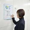 「マグエックス アプライホワイトボード 方眼入 300×420mm MAWB-3042B-Y 1枚」の商品サムネイル画像6枚目