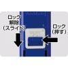 「シヤチハタ ワンタッチ式 印鑑ホルダー ハンコ・ベンリ ブラック CPHN-A5」の商品サムネイル画像3枚目