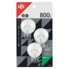 「レック 吸盤フック 耐荷重800g H00489 1パック（3個）」の商品サムネイル画像3枚目