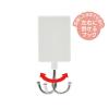 「マグエックス マグネット抗菌フラットフック(L) MFH-6W 1個」の商品サムネイル画像3枚目
