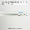 「コクヨ マグネットバー 強力タイプ クリヤー 300×21.5mm 青 マク-T203NB 1セット（10本）」の商品サムネイル画像2枚目