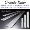 「共栄プラスチック ORIONS グランデ方眼みぞ付カッティング定規 40cm GCT GCT-40 1本」の商品サムネイル画像4枚目