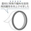 「積水マテリアルソリューションズ SMS再剥離両面テープ 15mm×20m W790H15 1巻」の商品サムネイル画像4枚目