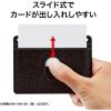 「オープン工業 名札用ケース レザー調 ヨコ型(名刺サイズ) 青 NB-360-BU 1袋 (10枚入)」の商品サムネイル画像3枚目