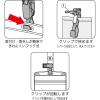 「オープン工業 名札用クリップ プラスチック製 NX-14-GY 1袋(10個入)」の商品サムネイル画像6枚目