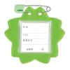 「共栄プラスチック 桜型名札 黄緑 1セット（30枚：10枚×3袋） C-7-10-YG」の商品サムネイル画像2枚目