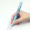 「パイロット 油性3色ボールペン アクロボール3 細字 0.7mm クリアソフトブルー軸 BKAB-40F-CSL 1箱(10本入)」の商品サムネイル画像3枚目