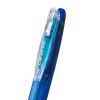 「ゼブラ 油性ボールペン クリップ-オンスリム 4色 0.7mm 透明軸 B4A5-C 10本」の商品サムネイル画像4枚目