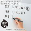 「コクヨ　インク残量がはっきり分かるホワイトボードマーカー　緑　ヨクミエール　太字角芯　直液式　PM-B513NG　1箱（12本入り）」の商品サムネイル画像3枚目
