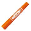 「ハイマッキー 太字/細字 オレンジ 10本 油性ペン MO-150-MC-OR ゼブラ」の商品サムネイル画像2枚目