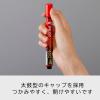 「パイロット パーマネントマーカー100 油性ペン 中字丸芯 レッド 赤 MPM-10F-R 1箱（10本入）」の商品サムネイル画像5枚目