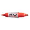 「パイロット 油性ツインマーカー 細・太 レッド MFN-15FB-R 1箱(10本入)」の商品サムネイル画像2枚目